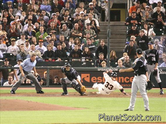 Aaron Rowand Scores (2008)