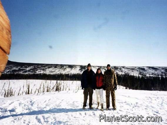 At the 1st Cabin in White Mountains