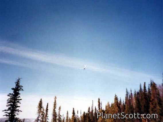 Mike Arriving by Charter Flight