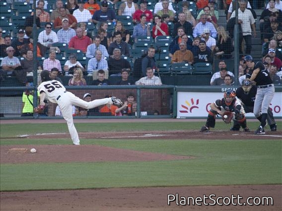 Lincecum K's Ubaldo Jimenez (2010)